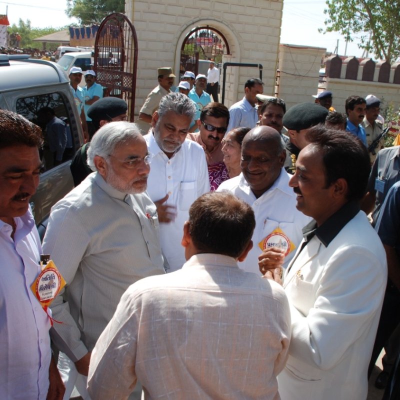 Dr. Nilesh Dhulesia has been actively involved in the Bharatiya Janata Party (BJP).